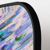 クロード・モネ – 睡蓮/ニンフェアス1919 ピックルボールラケット (左詳細)