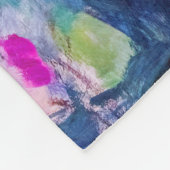 クロード・モネ – 睡蓮/ニンフェアス1919 フリースブランケット (角)