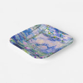 クロード・モネ – 睡蓮/ニンフェアス1919 ペーパープレート (傾斜あり)