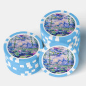 クロード・モネ – 睡蓮/ニンフェアス1919 ポーカーチップ (積み重ね)