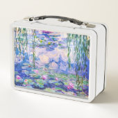 クロード・モネ – 睡蓮/ニンフェアス1919 メタルランチボックス (裏面)