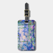 クロード・モネ – 睡蓮/ニンフェアス1919 ラゲッジタグ (正面縦)