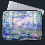 クロード・モネ – 睡蓮/ニンフェアス1919 ラップトップスリーブ<br><div class="desc">睡蓮/ニンフェアス(W.1852) – クロード・モネ,キャンバス上の油, 1916-1919</div>