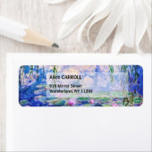 クロード・モネ – 睡蓮/ニンフェアス1919 ラベル (インサイチュ)