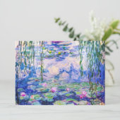 クロード・モネ – 睡蓮/ニンフェアス1919 招待状 (スタンド正面)