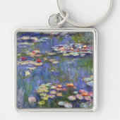 クロード・モネ – 睡蓮/ニンフェアス キーホルダー (正面)