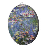 クロード・モネ – 睡蓮/ニンフェアス ダーツボード (正面右)