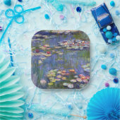 クロード・モネ – 睡蓮/ニンフェアス ペーパープレート (パーティー)