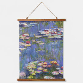 クロード・モネ – 睡蓮/ニンフェアス 吊り下げ型タペストリー