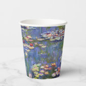 クロード・モネ – 睡蓮/ニンフェアス 紙コップ (裏面)