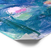 クロード・モネ – 睡蓮 ポスター (角)