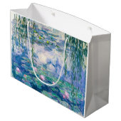 クロード・モネ – 睡蓮 ラージペーパーバッグ (裏面アングル)