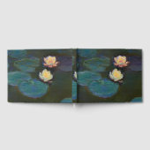 クロード・モネ 睡蓮 印象派 オイルアート ゲストブック (全面)