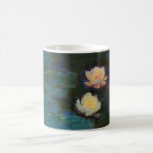 クロード・モネ 睡蓮 印象派 オイルアート コーヒーマグカップ (中央)
