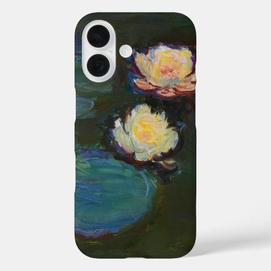 クロード・モネ 睡蓮 印象派 油絵アート Case-Mate iPhoneケース (裏面)