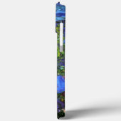 クロード・モネ:睡蓮、青い藍色のケースメイト Case-Mate iPhoneケース (裏面 / 左)