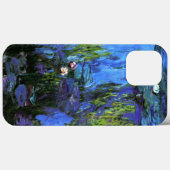 クロード・モネ:睡蓮、青い藍色のケースメイト Case-Mate iPhoneケース (裏面 (横))
