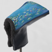 クロード・モネ - 睡蓮 1906 ゴルフヘッドカバー (3/4 正面)
