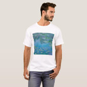 クロード・モネ - 睡蓮 1906 Tシャツ (正面フル)
