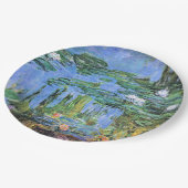 クロード・モネ – 睡蓮， 1914-1915 ペーパープレート (アングル)