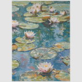 クロード・モネ 睡蓮 1916 ファインアート 薄葉紙 (正面)
