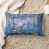 クロード・モネ – 睡蓮， 1916 ランバークッション (ブランケット)