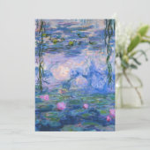 クロード・モネ – 睡蓮， 1916 招待状 (スタンド正面)