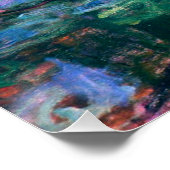 クロード・モネ – 睡蓮(1917) ポスター (コーナー)