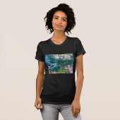 クロード・モネ 睡蓮 1917 Tシャツ (正面フル)