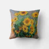 クロード・モネ – 花束 クッション (裏面)