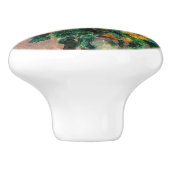 クロード・モネ – 花束 セラミックノブ (側面)