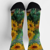 クロード・モネ – 花束 ソックス (上部)