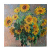クロード・モネ – 花束 タイル (正面)