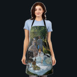 クロード・モネ - 草上の昼食、右パネル エプロン<br><div class="desc">草上の昼食 / Le Dejeuner sur l'herbe - 右パネル - クロード・モネ、1865-66</div>