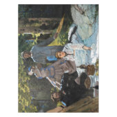 クロード・モネ - 草上の昼食、右パネル テーブルクロス (正面)