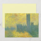 クロード・モネ 「議会の建物、嵐の空」 (正面/裏面)