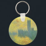 クロード・モネ 「議会ビル、嵐の空」 キーホルダー<br><div class="desc">クロード・モネの「国会議事堂、嵐の空」(1904年)は、ビンテージ印象派の美しい建築絵画である。ロンドンのテムズ川に面したイギリスの国会議事堂とビッグベンが、嵐の日にシルエットになっている。 モネは、ロンドン滞在中に、イギリス議会の議事堂であるウェストミンスター宮殿のシリーズを制作した。これらの絵画は全て同じ大きさと視点で、モネがセント・トーマス病院からテムズ川を見下ろす窓から見た景色である。しかし、それらは異なる時間帯や天候のもとで描かれている。 画家について： クロード・モネ（1840-1926）は、フランスの印象派絵画運動の創設者であり、ほとんどの彼の絵画は「en plein air」（屋外で）スタイルの印象派の風景画である。</div>