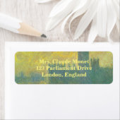 クロード・モネ 「議会ビル、嵐の空」 ラベル (インサイチュ)