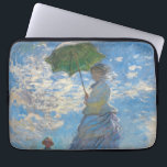 クロード・モネ - 遊歩道、傘を持つ女性 ラップトップスリーブ<br><div class="desc">遊歩道、傘を持つ女性 / モネ夫人と息子 / La Promenade / 傘を持つ女 - クロード・モネ、1875</div>