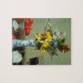 クロード・モネ-静物画のパズル ジグソーパズル (横)