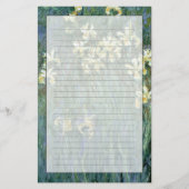 クロード・モネ|黄色アイリス 便箋 (正面)