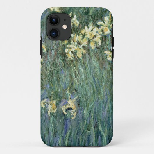 クロード・モネ|黄色アイリス Case-Mate iPhoneケース (裏面)