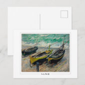 クロード・モネ #8 - 美術 ポストカード (正面/裏面)