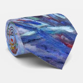 クロード・モネ: Bordigheraの別荘 ネクタイ (ロール)