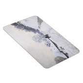 クロード・モネ – Cart on the Snowy Road at Honfleur マグネット (右側)