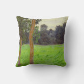 クロード・モネ| Deux Arbresのdansのlaの草原 クッション (裏面)