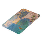 クロード・モネ – Etretat：ビーチとファレーズダム マグネット (左側)