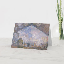 クロード・モネ| Gare St. Lazare 1877年 カード