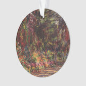 クロード・モネ| Givernyの庭道 オーナメント (正面)