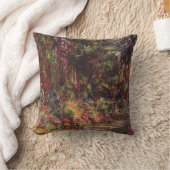 クロード・モネ| Givernyの庭道 クッション (ブランケット)